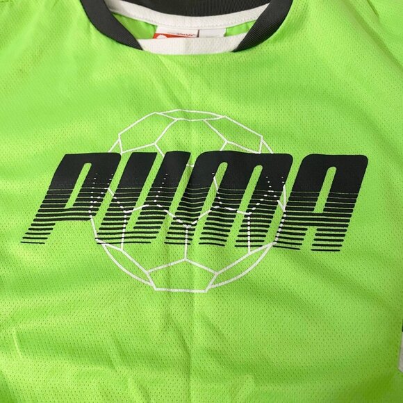Puma Kids Tshirt Boys Size 5 Shirt Flaws - Picture 3 of 16
